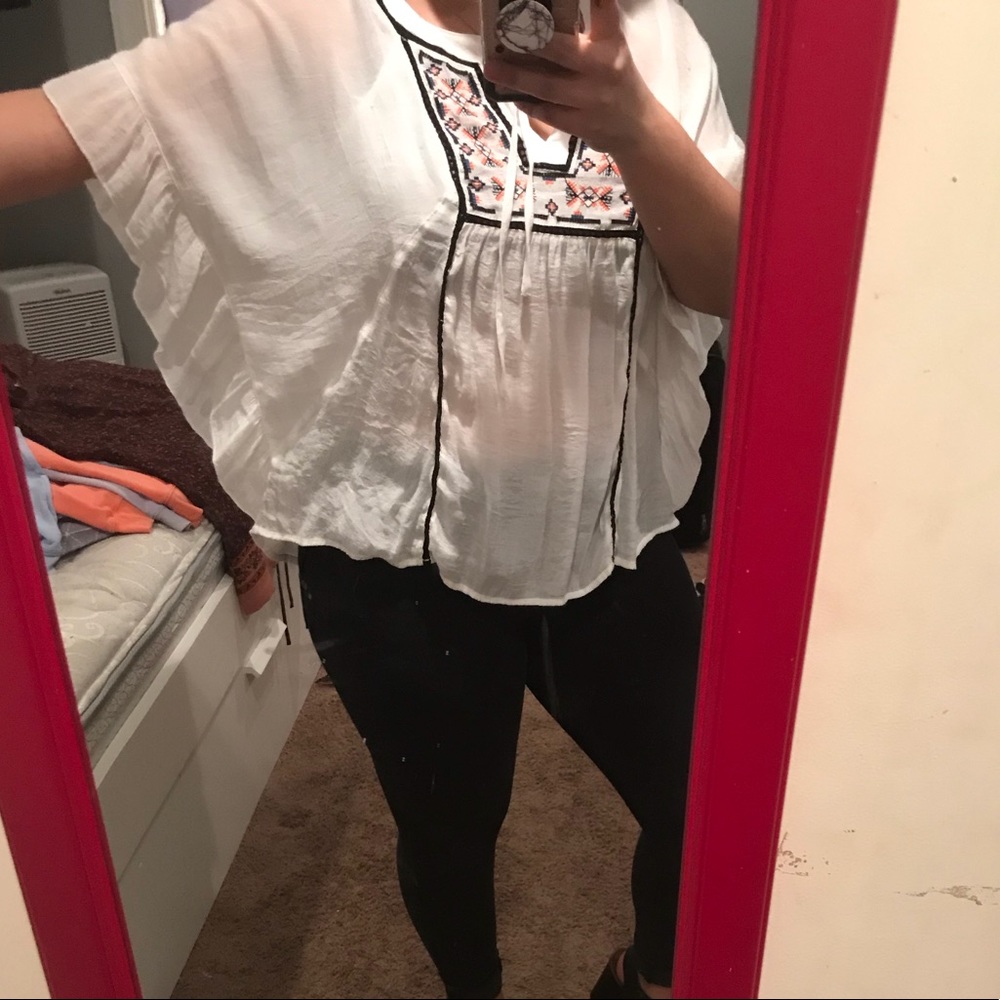 Poncho shirt